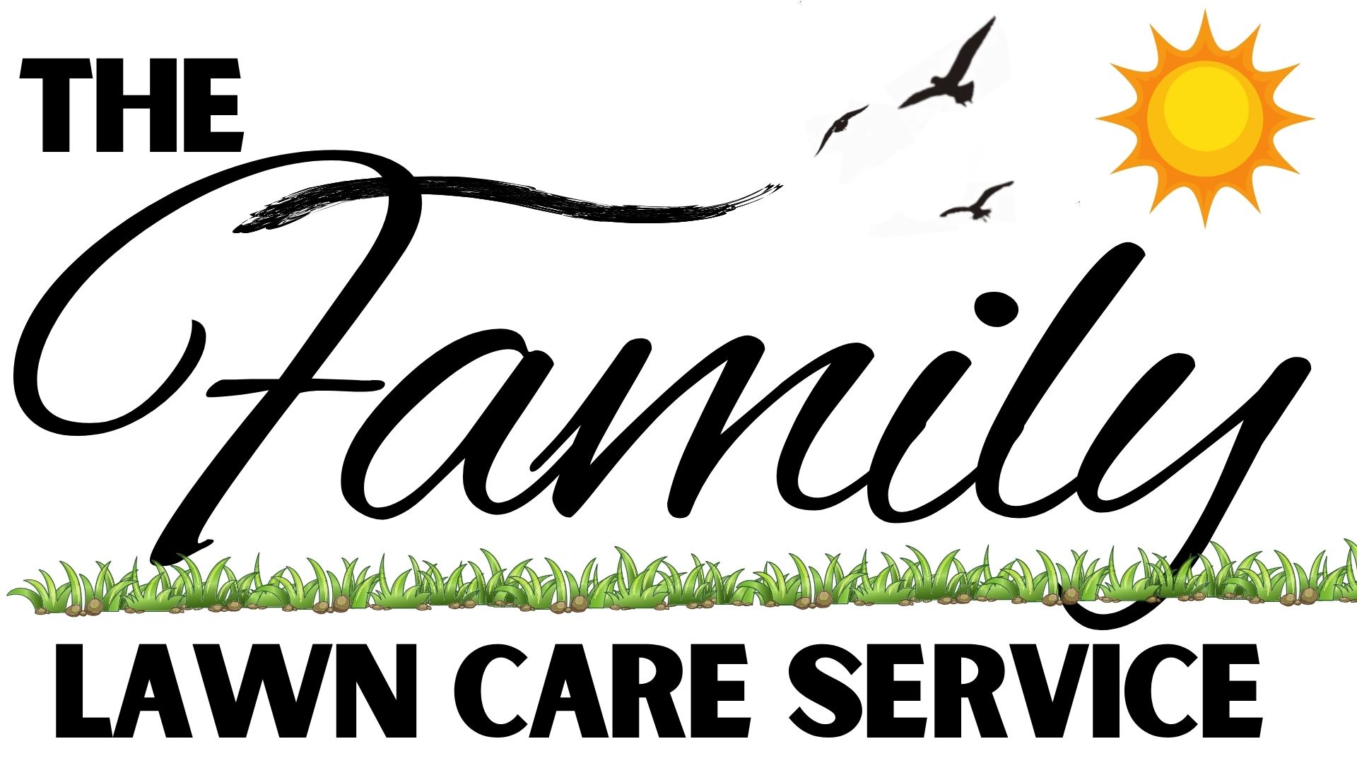 The family lawn care service logo